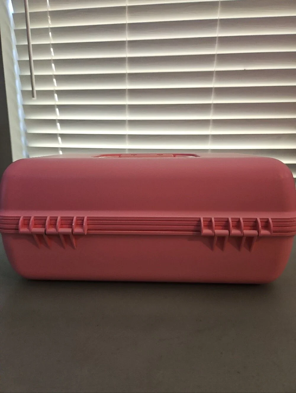Y2k 1990s Pink Caboodles Cosmetic Box Organizer Plano Molding 2602 Swing Trays